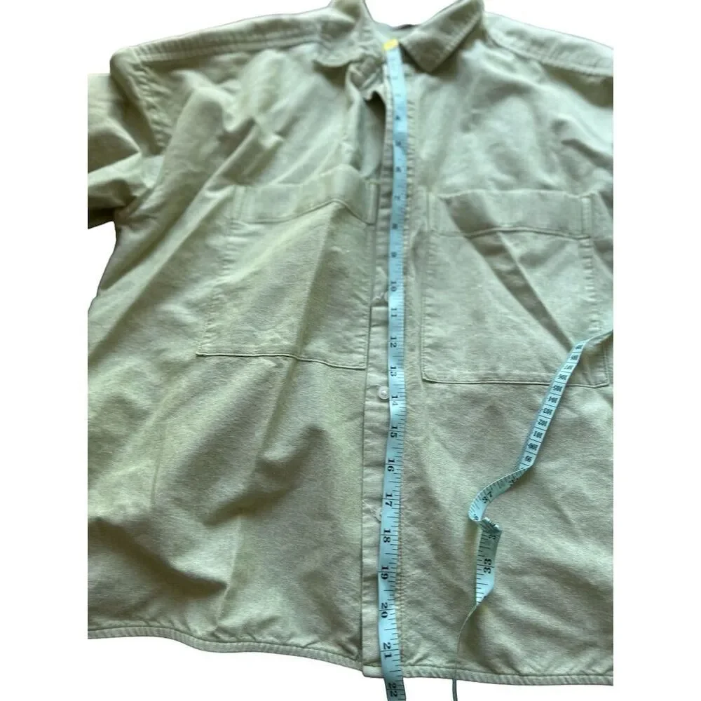 Everlane Men sage green  Button-Up Shirt Size‎ S Long Sleeve Relaxed Fit